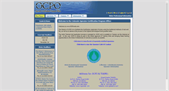 Desktop Screenshot of ocpoweb.com