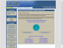 Tablet Screenshot of ocpoweb.com